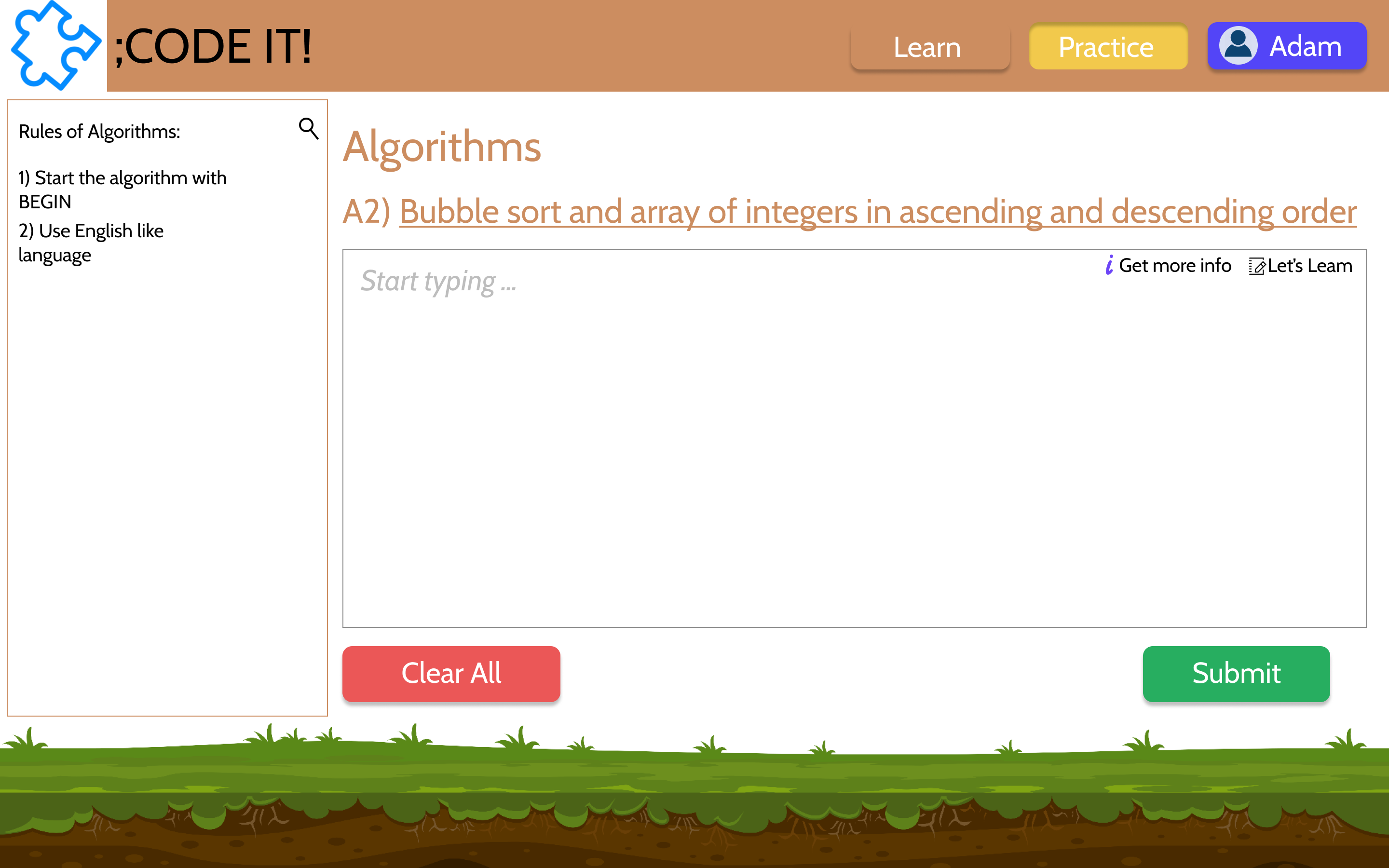 V3 Learn Algorithm 1.13