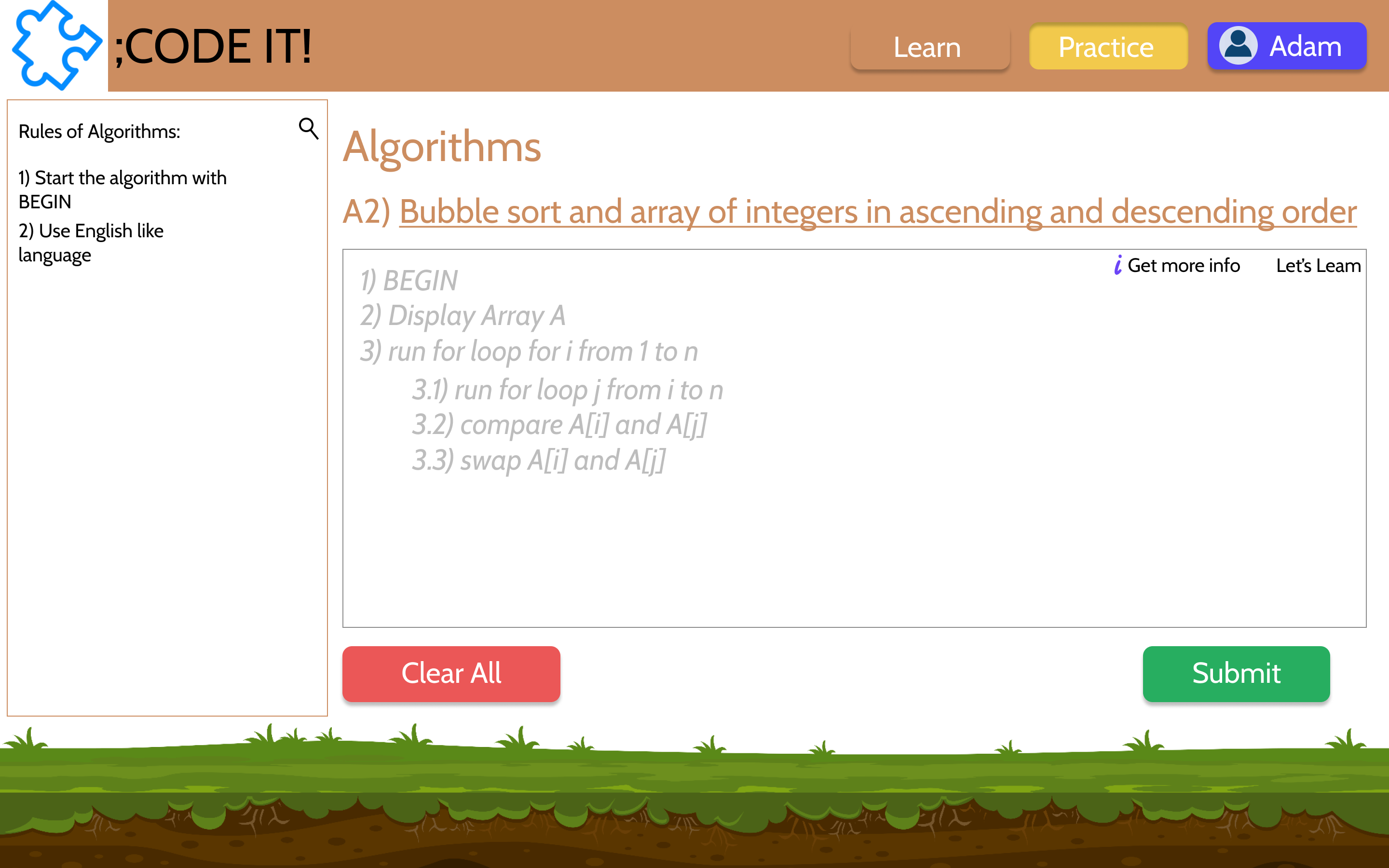 V3 Learn Algorithm 1.14