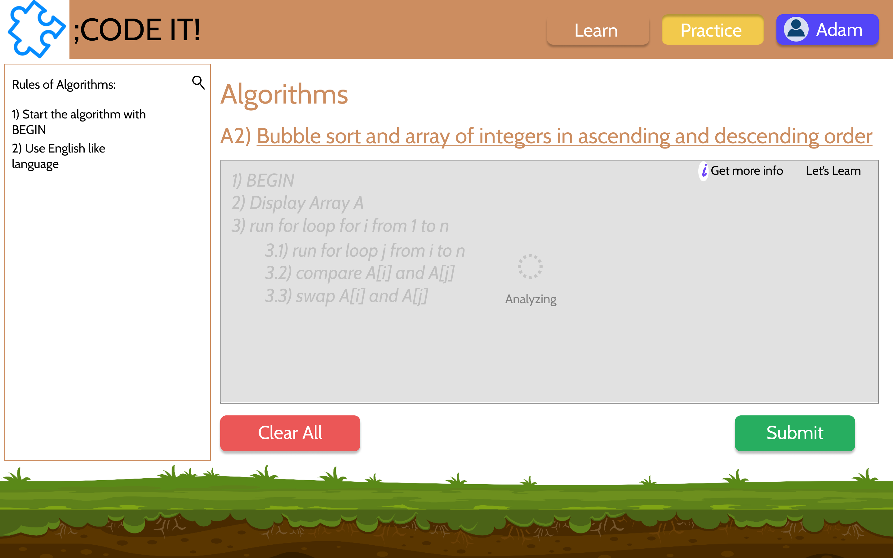 V3 Learn Algorithm 1.15