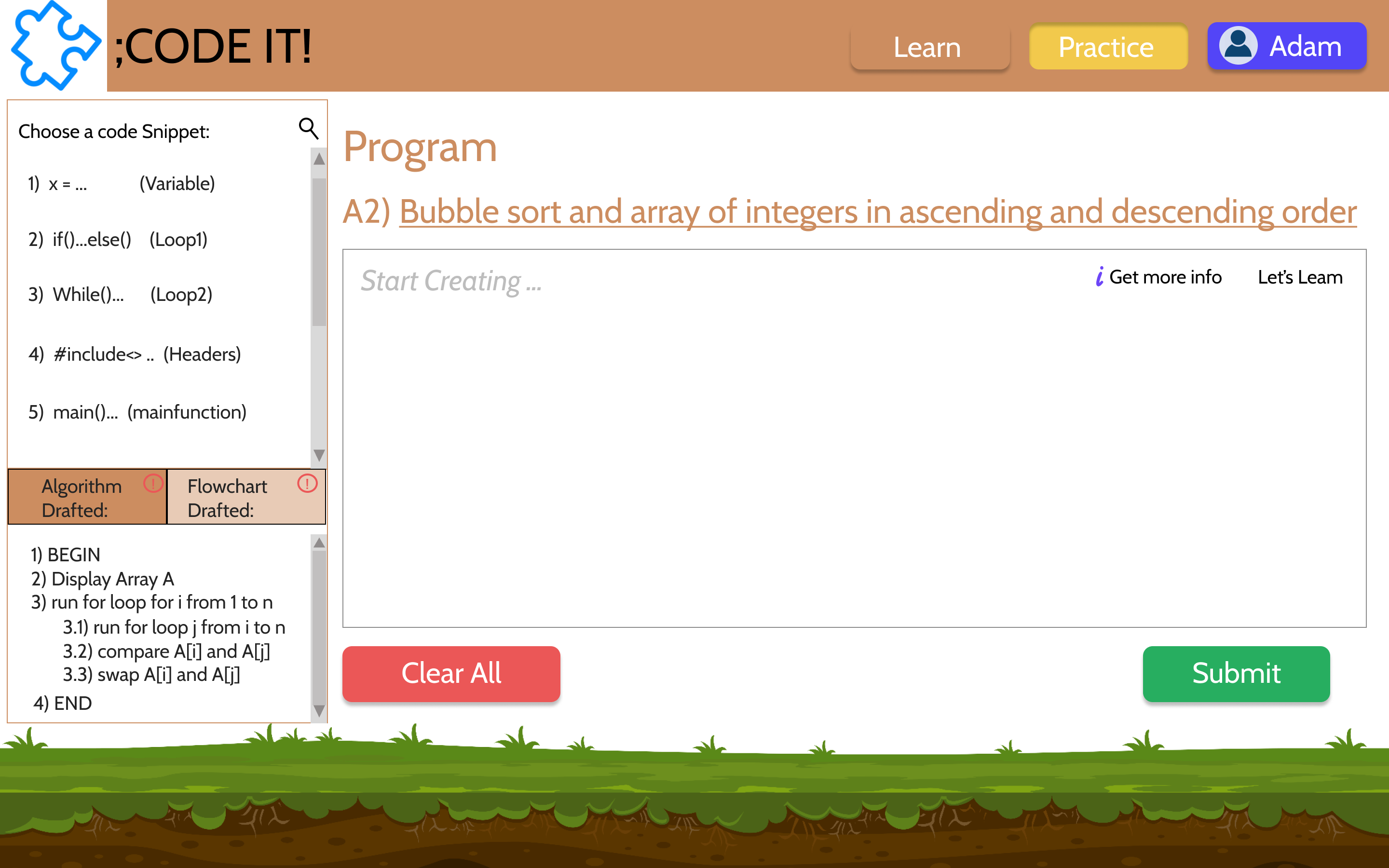 V3 Learn Algorithm 1.23