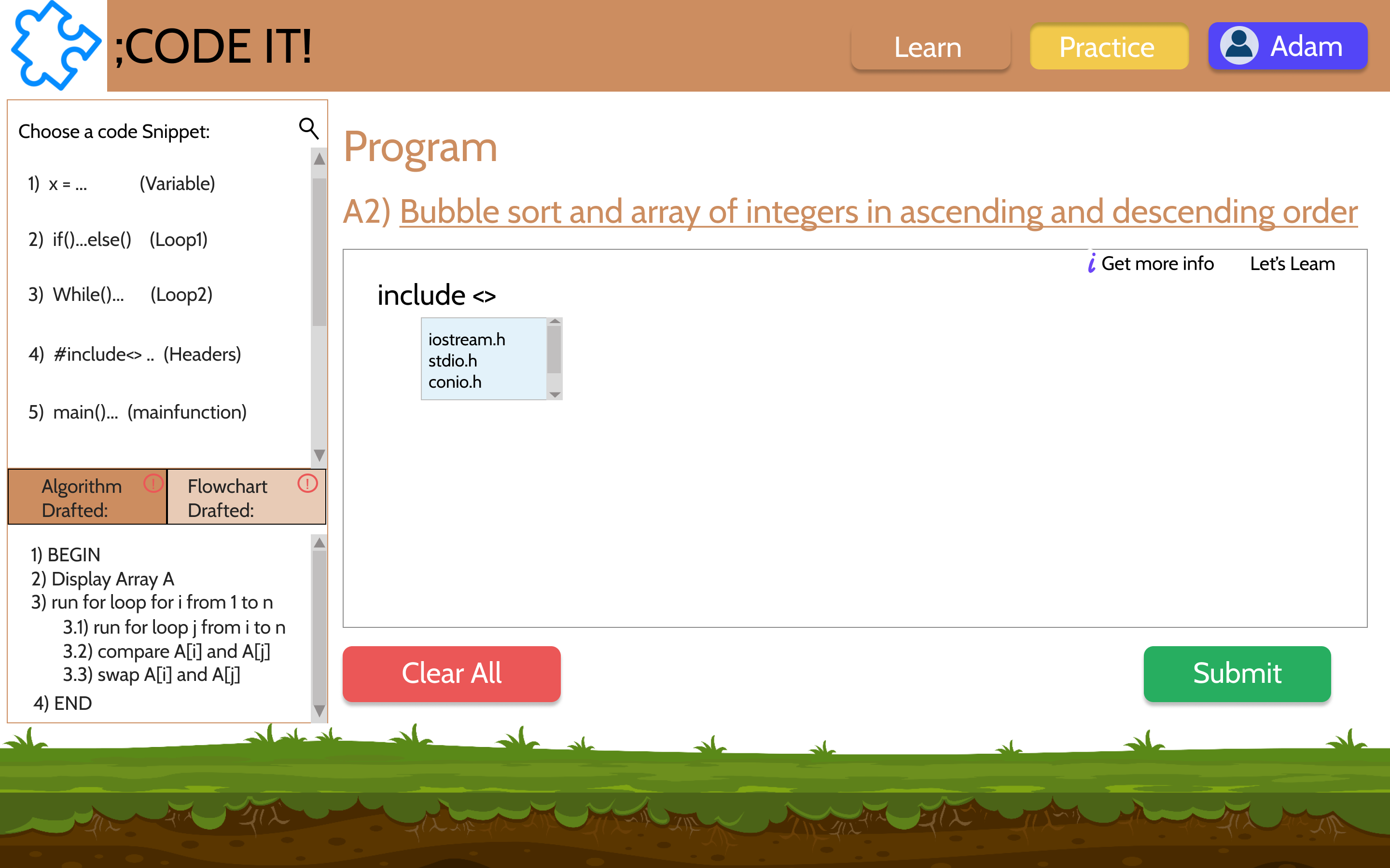 V3 Learn Algorithm 1.24