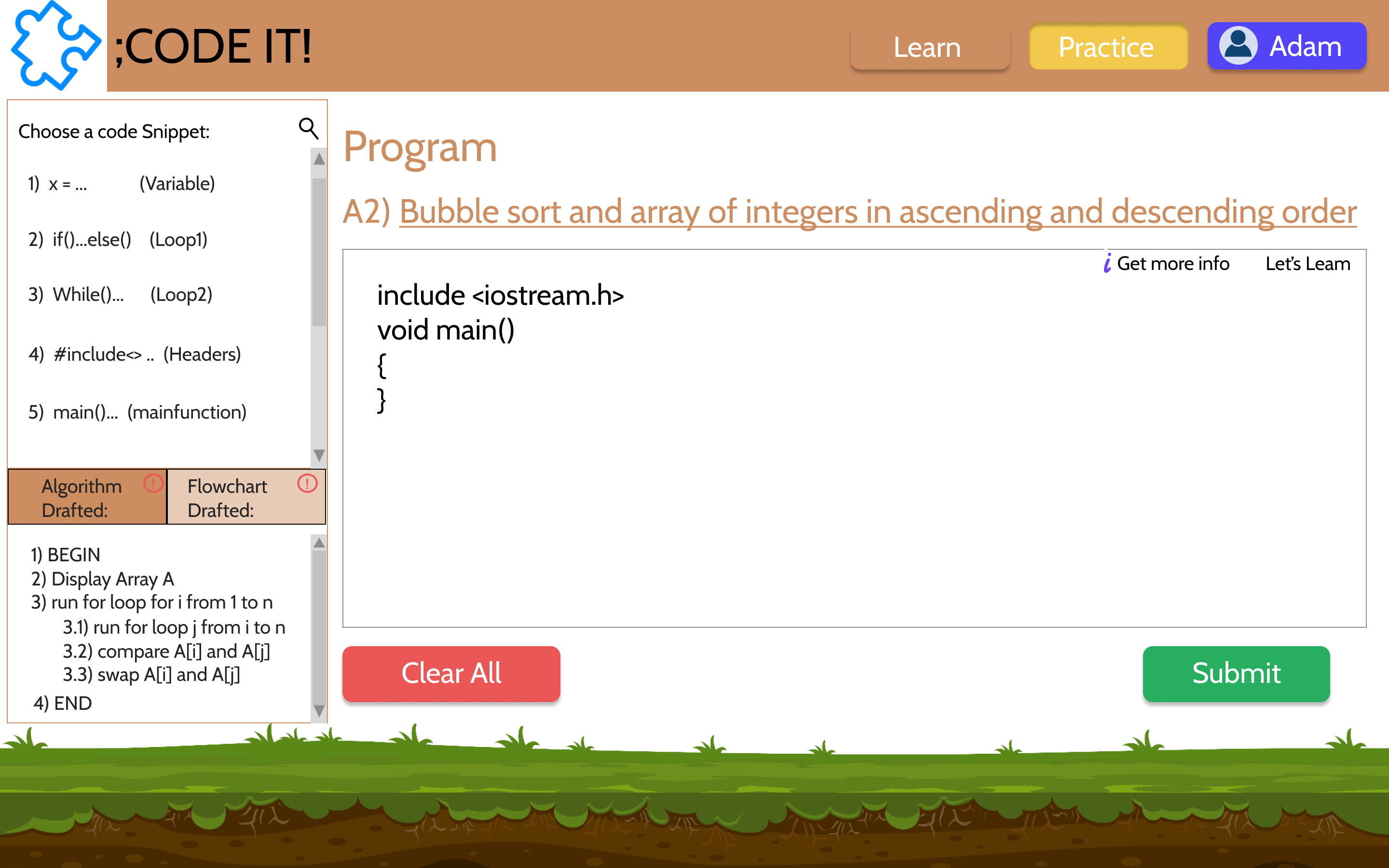V3 Learn Algorithm 1.25