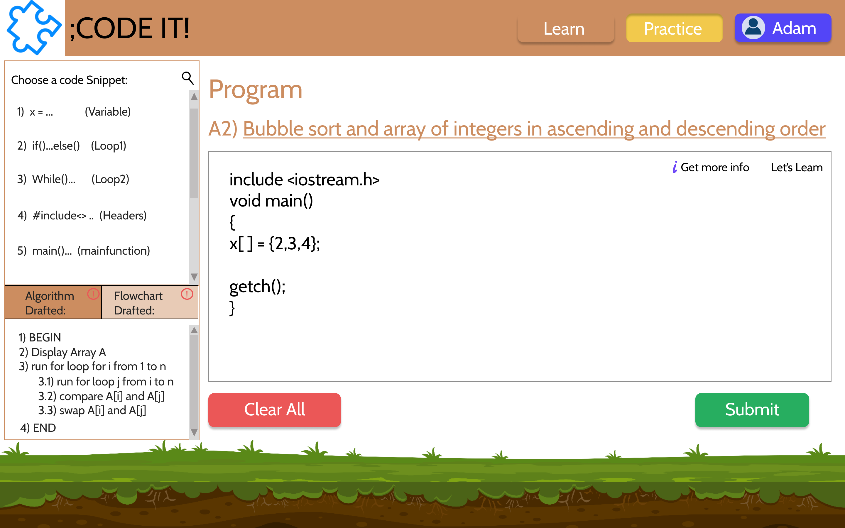 V3 Learn Algorithm 1.27