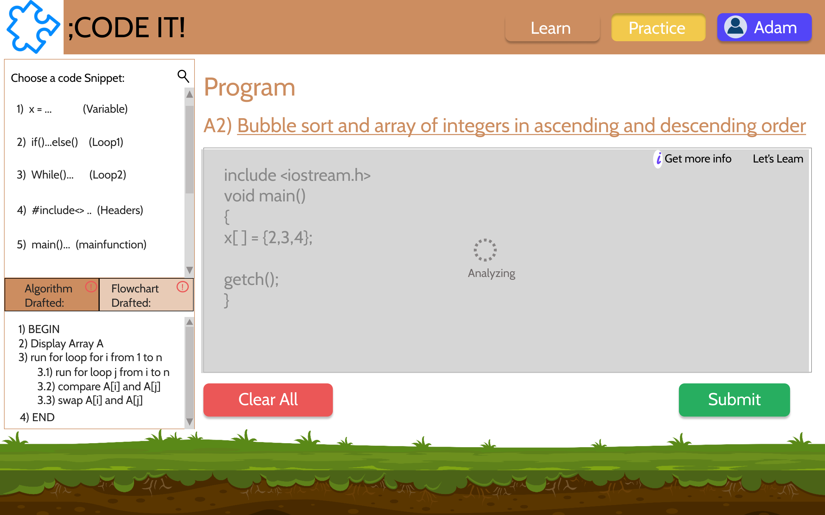 V3 Learn Algorithm 1.28