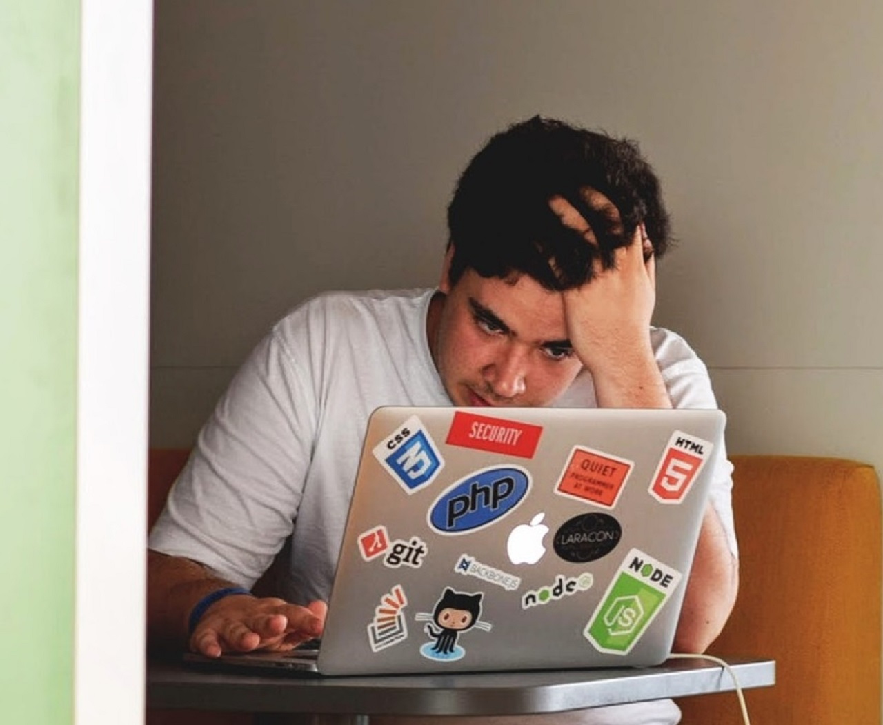 frustrated man