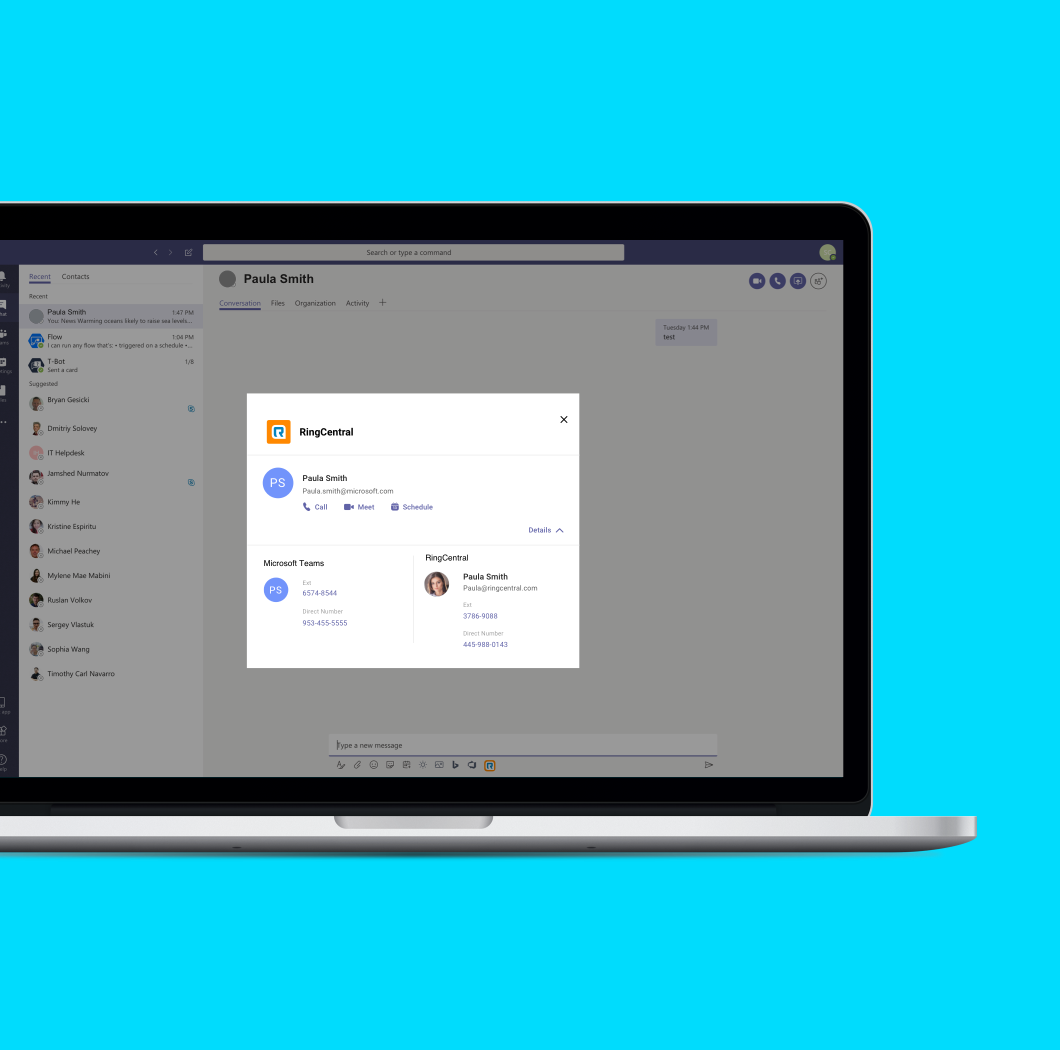 Microsoft Teams RingCentral Integration